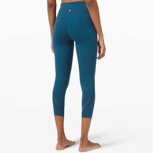 Lululemon Wunder Under High-Rise Crop 23" *Updated Scallop Full-On Luxtreme
